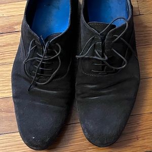 Brown suede lace up ! Rub sole